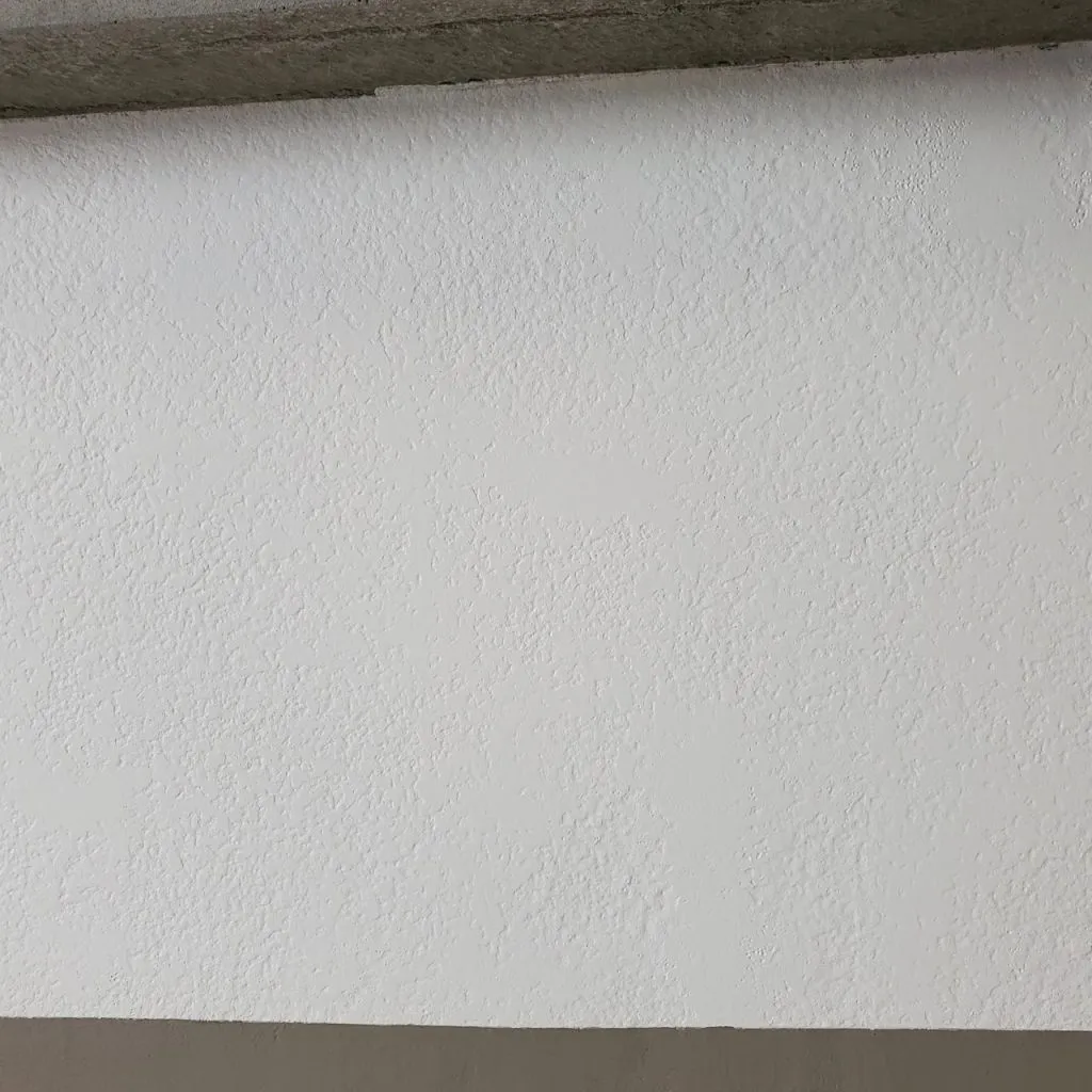 Textured and painted finish